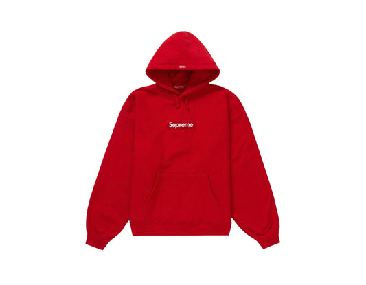 Supreme Box Logo Hoodie Red