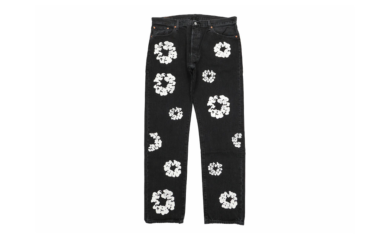Denim Tears x Levi’s Cotton Wreath Jeans Black