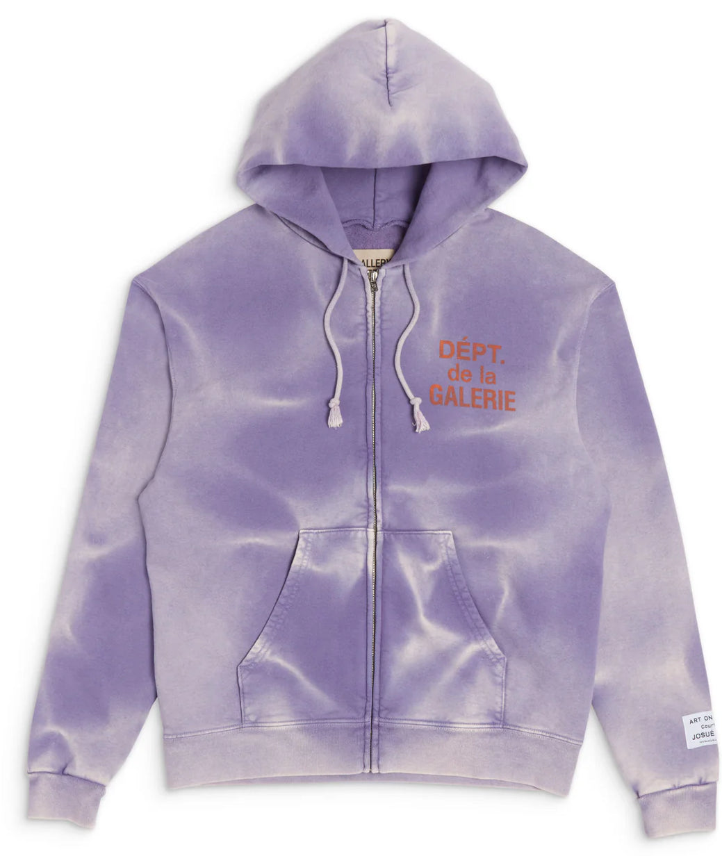 French Zip Gallery Dept Zipup Purple