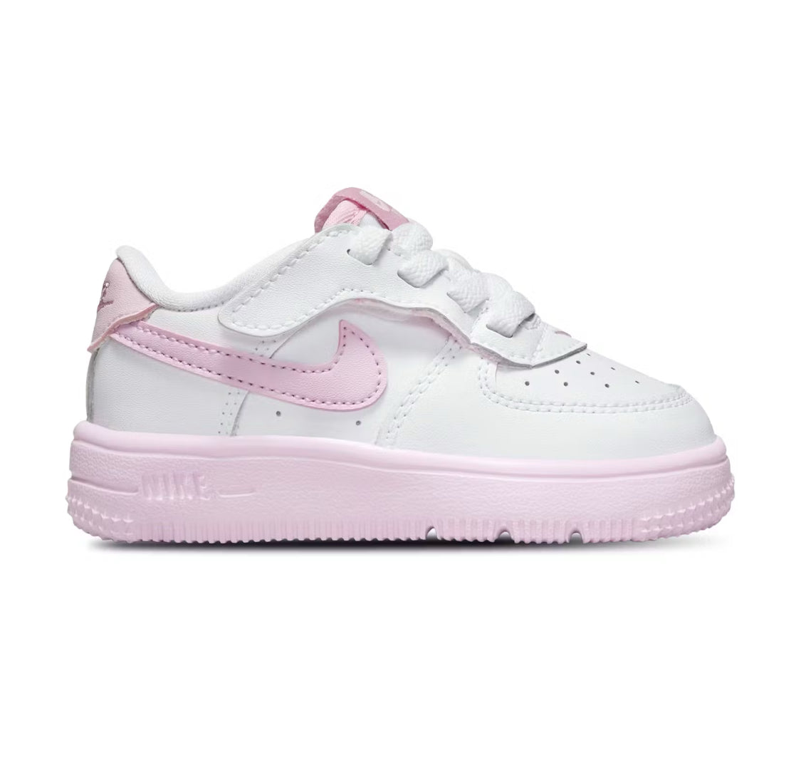 Nike Air Force 1 Low EasyOn White Pink Foam (TD)
