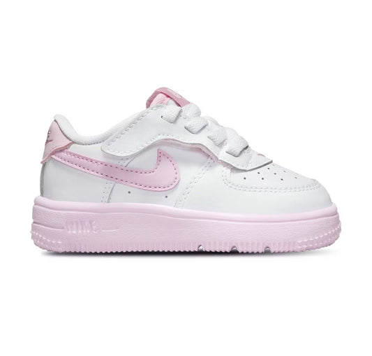 Nike Air Force 1 Low EasyOn White Pink Foam (TD)