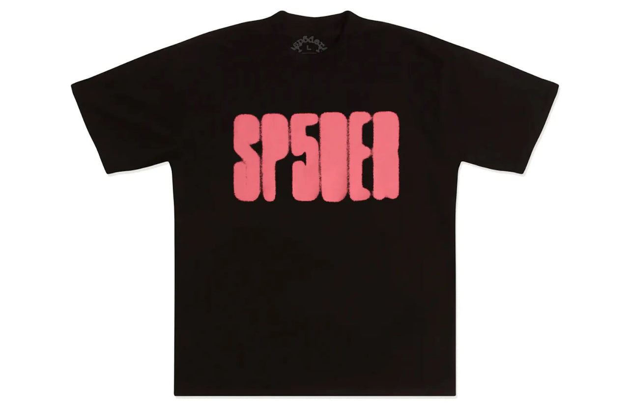 Sp5der Focused Logo Tee Black