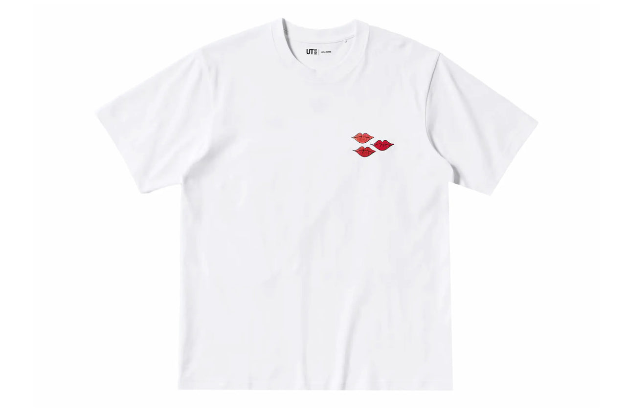 KAWS x Uniqlo Warhol UT Love Graphic Tee White