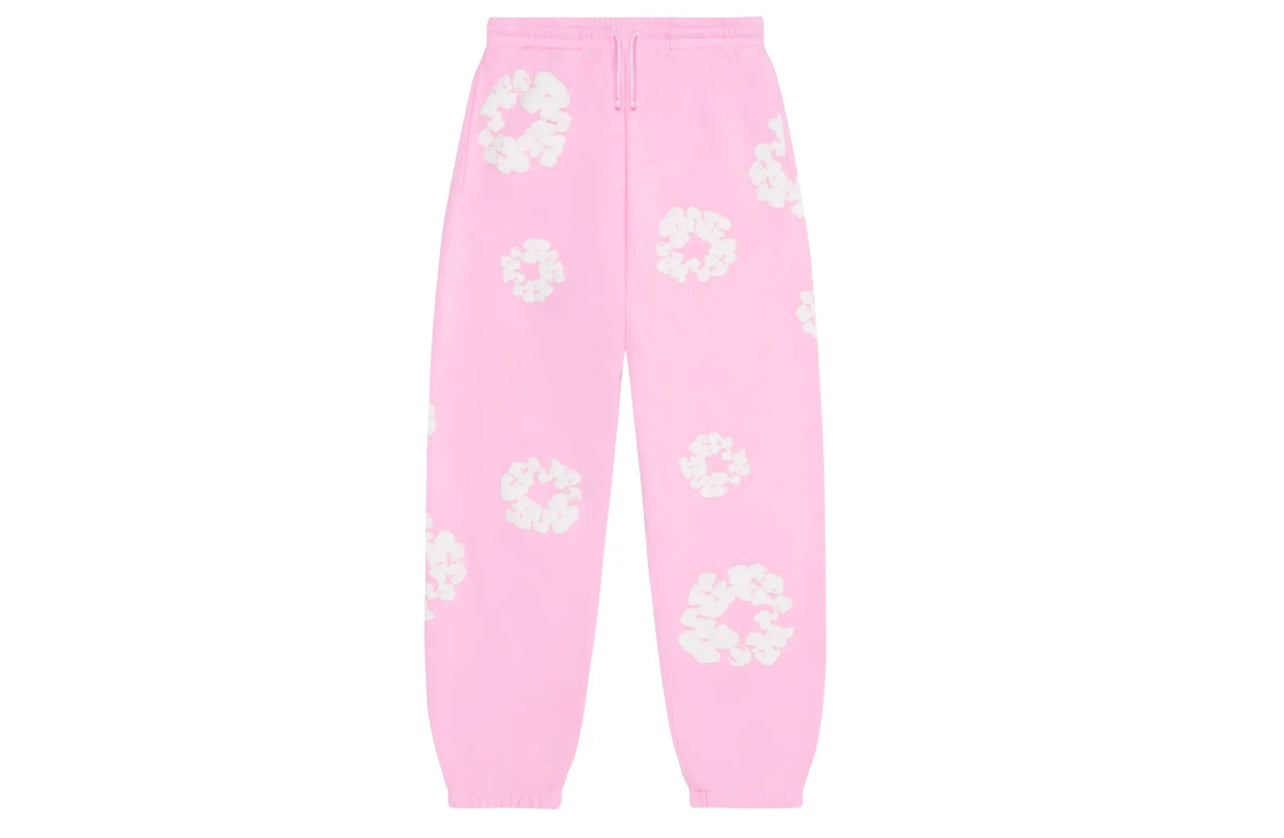 Denim Tears Cotton Wreath Sweatpants Powder Pink