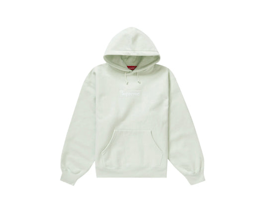 Supreme Box Logo Hoodie Light Green
