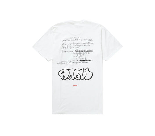 Supreme MF Doom Tee White