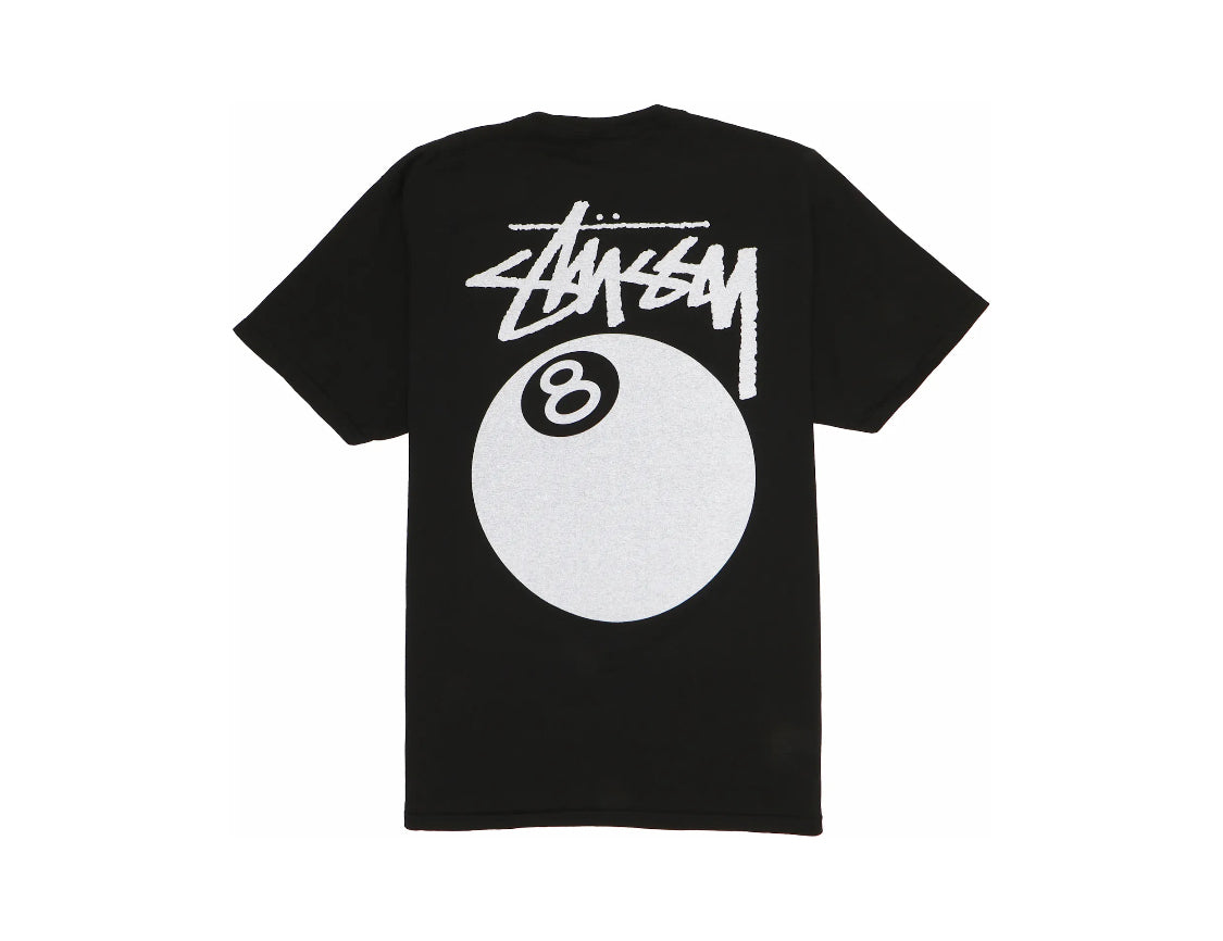 Stussy 8 Ball Pigment Dyed Tee Black