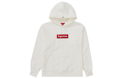 Supreme Box Logo Hooded Sweatshirt FW21 White