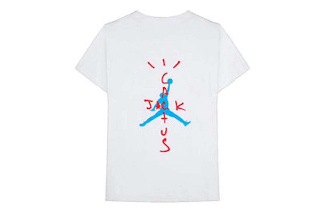 Travis Scott x Jordan Air Cactus Jack Tee White