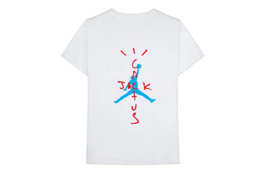 Travis Scott x Jordan Air Cactus Jack Tee White