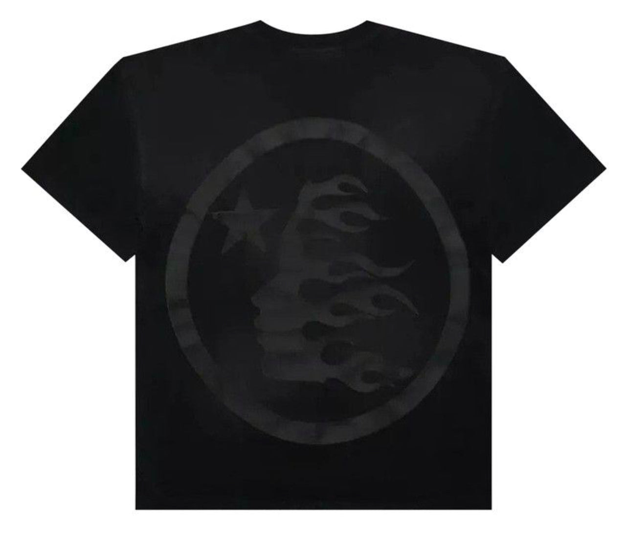 Hellstar Cracked Classic Logo Tee Black