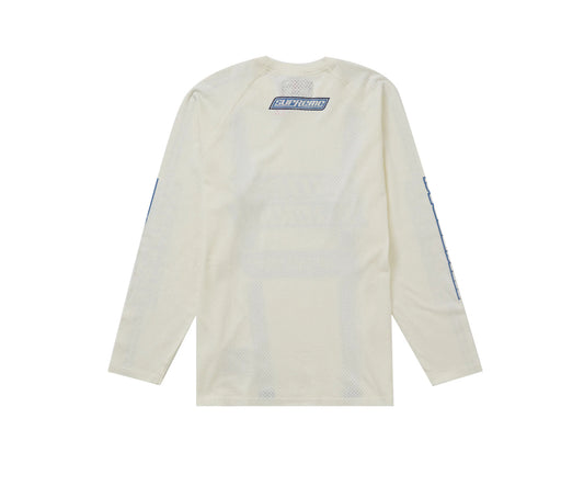Supreme Hysteric Glamour Mesh L/S Top White