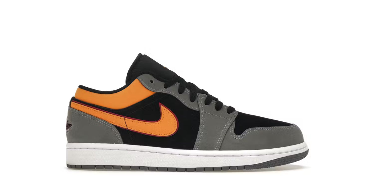 Jordan 1 Low SE Light Graphite Vivid Orange (Men’s)