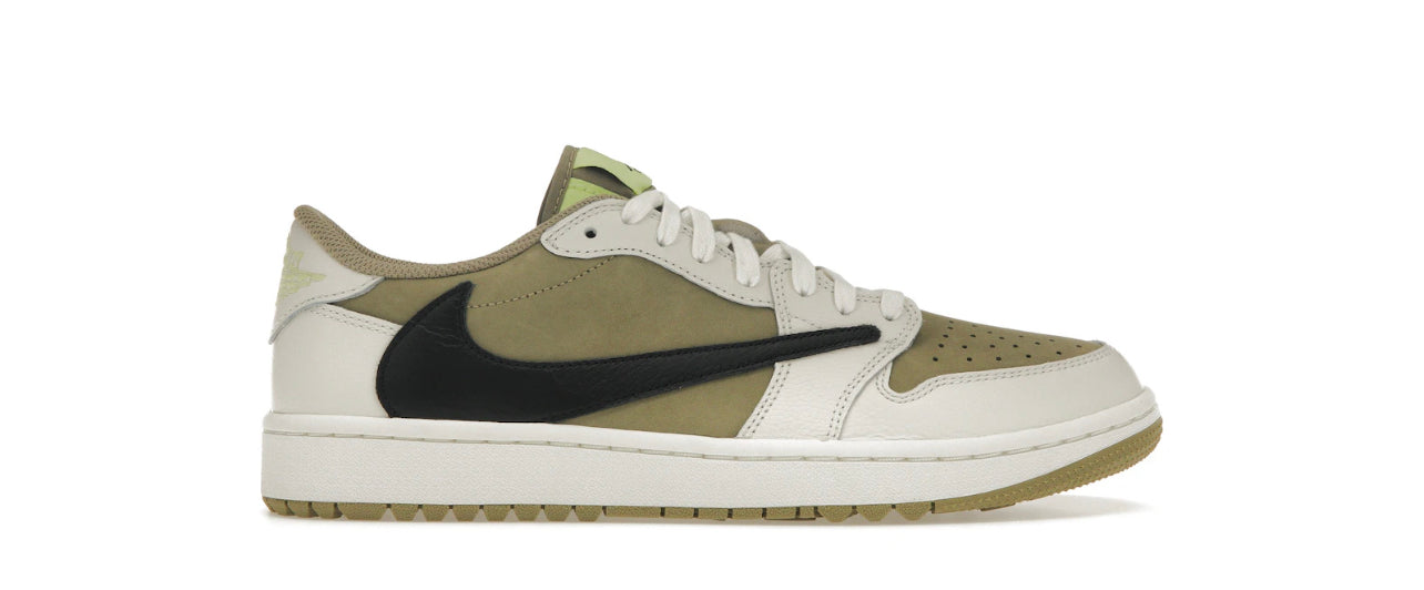 Jordan 1 Retro Low Golf Travis Scott Neutral Olive (Men’s)