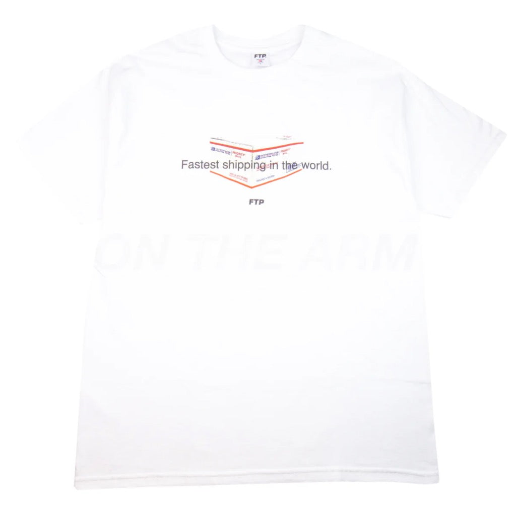 FTP Fastest Shipping Tee White