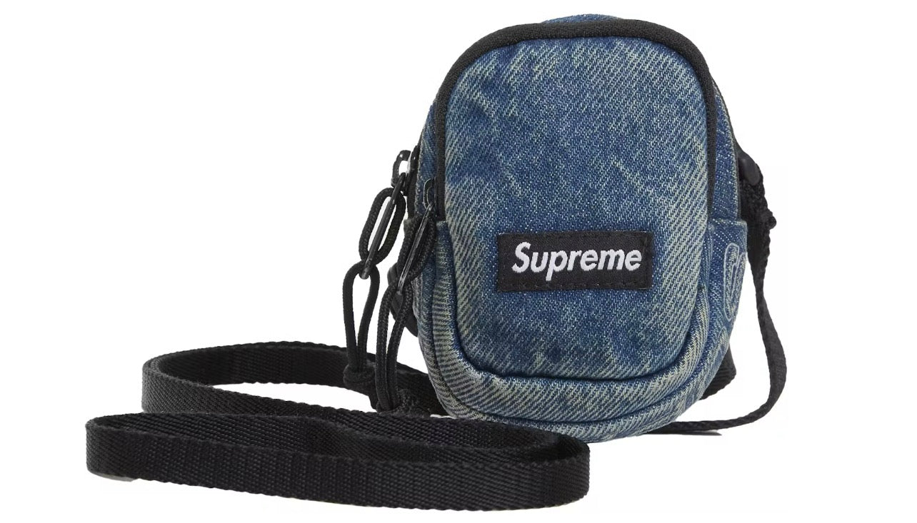 Supreme Denim Mini Utility Bag Washed Indigo