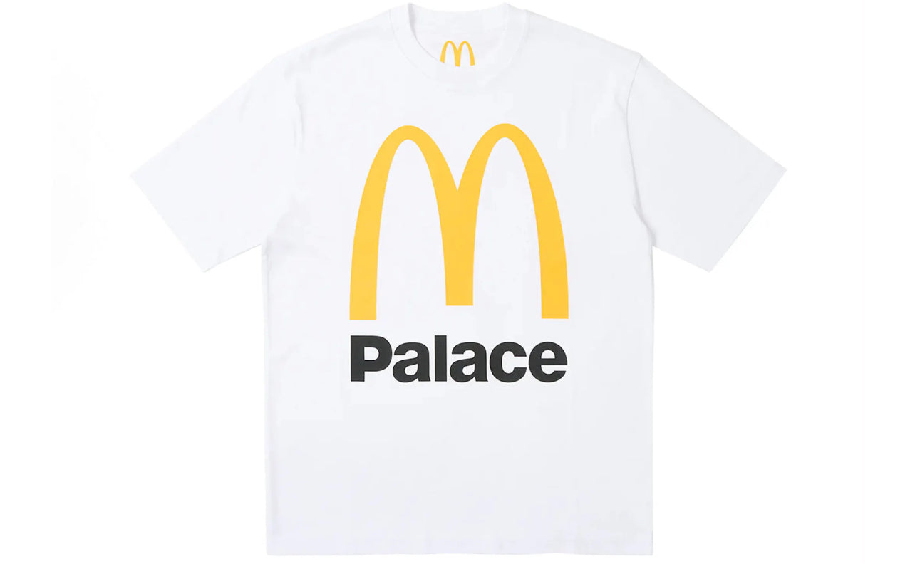Palace x McDonald’s Logo Tee White