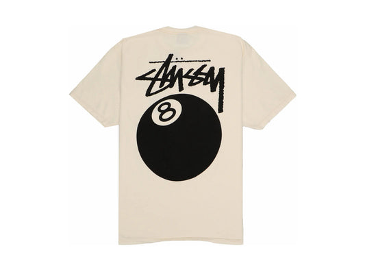 Stussy 8 Ball Pigment Dyed Tee Natural