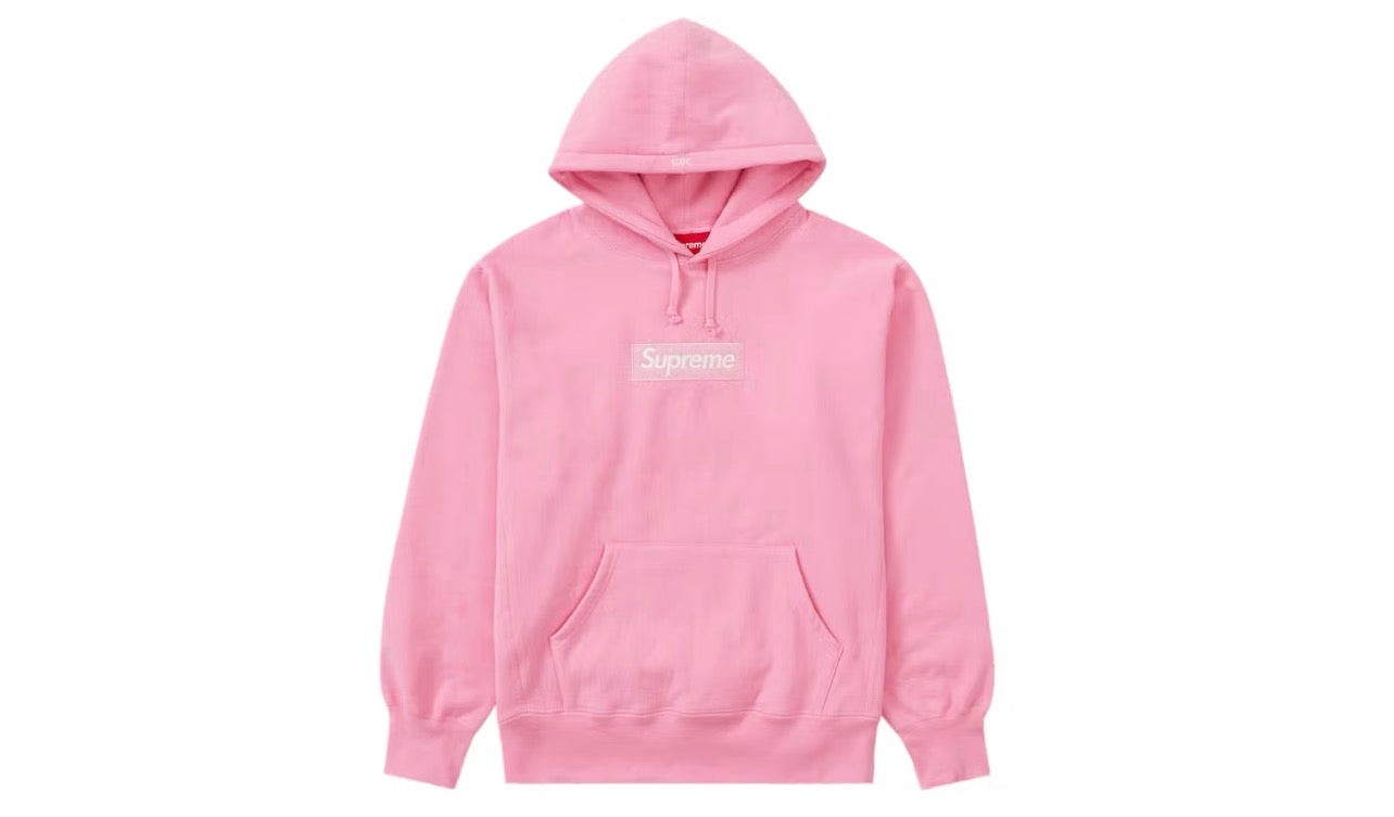 Supreme Box Logo Hooded Sweatshirt FW21 Pink