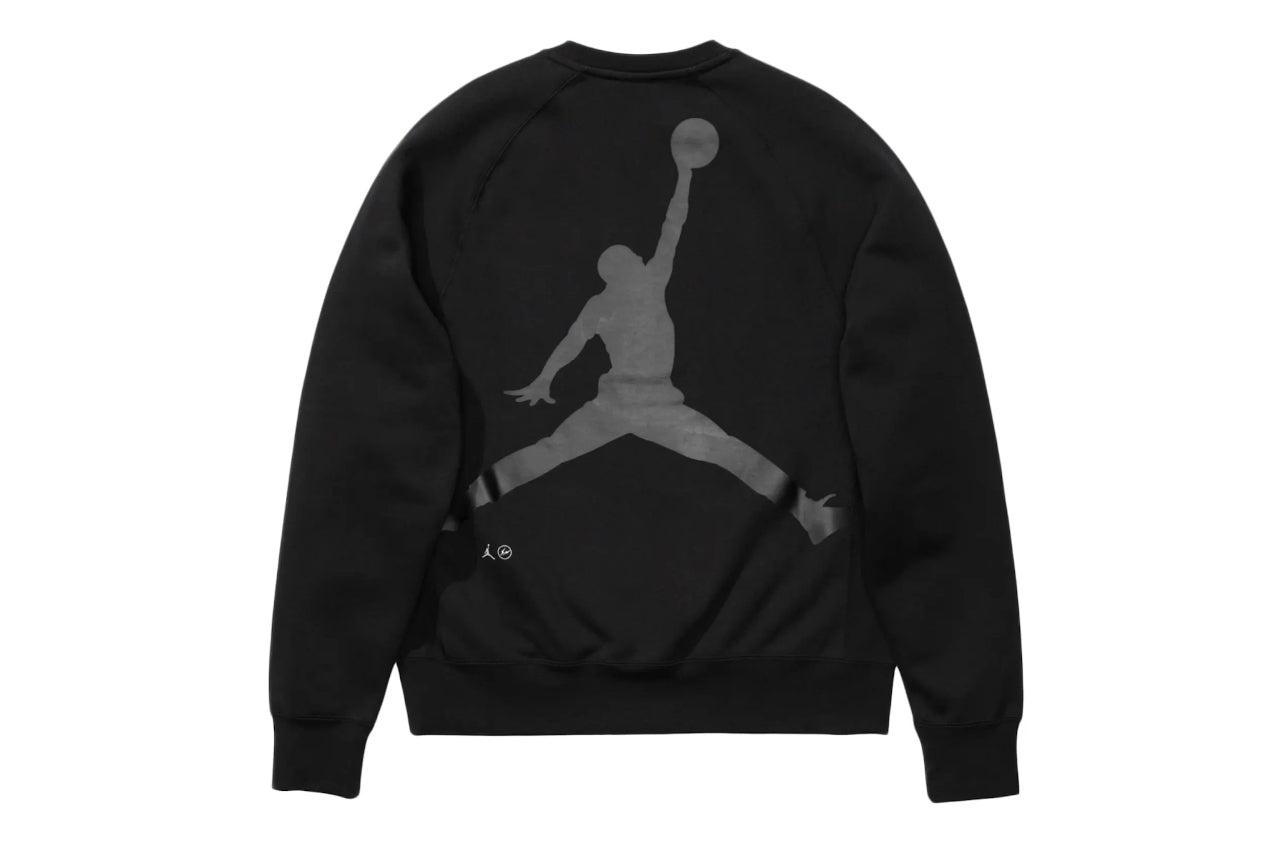 Jordan x Fragment Crewneck Sweatshirt Black