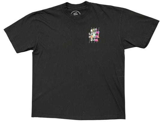 Used Anti Social Social Club Dissociative Tee Black