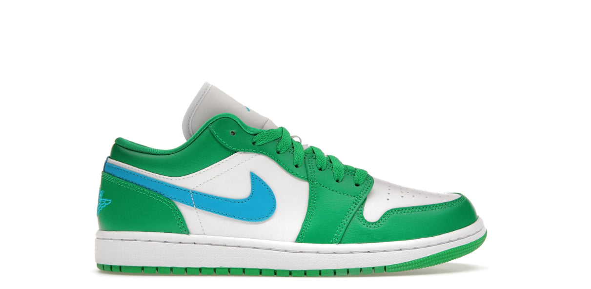 Jordan 1 Low Lucky Green Aquatone (Women’s)