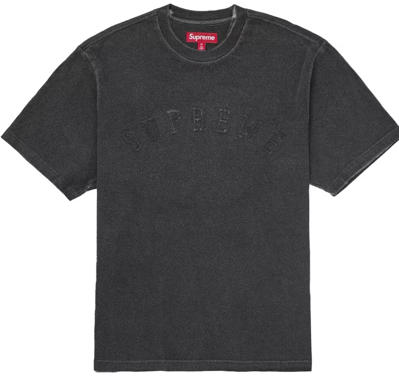 Supreme Overprint S/S Top Black