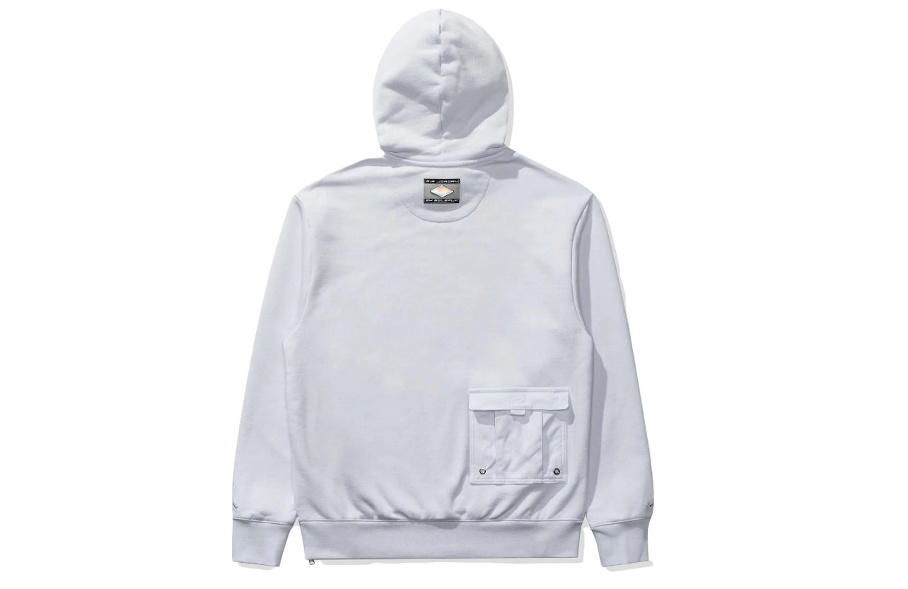 Jordan x soleFLY Hoodie Football Grey