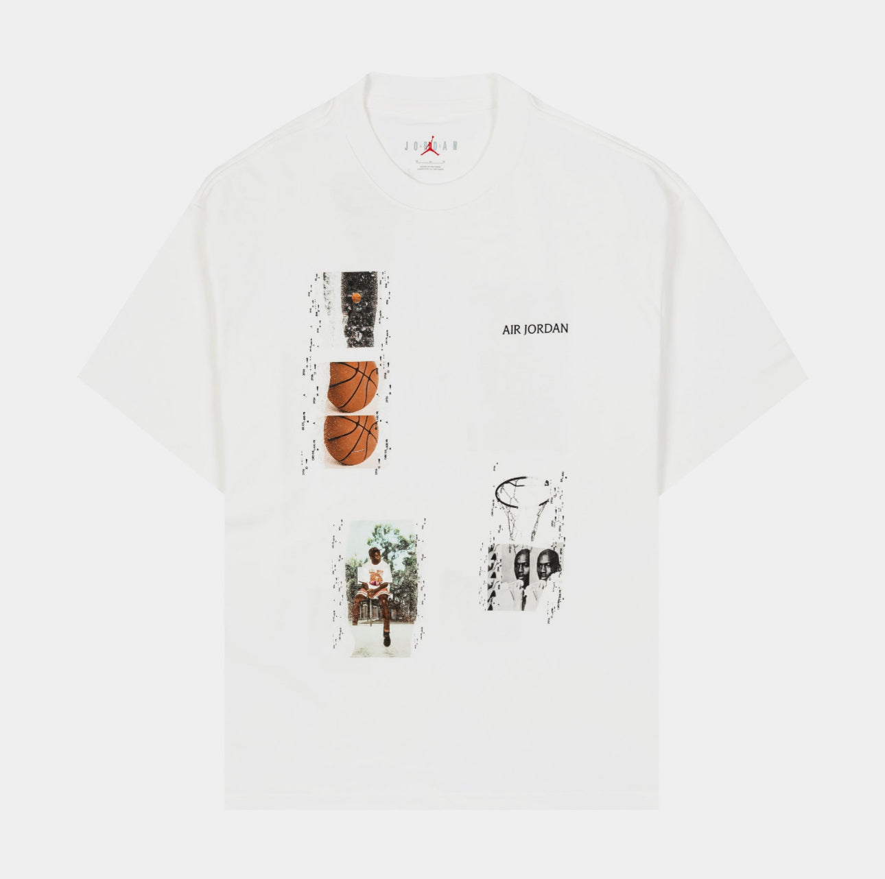 Jordan Flight Heritage 85 Graphic Short Sleeve White