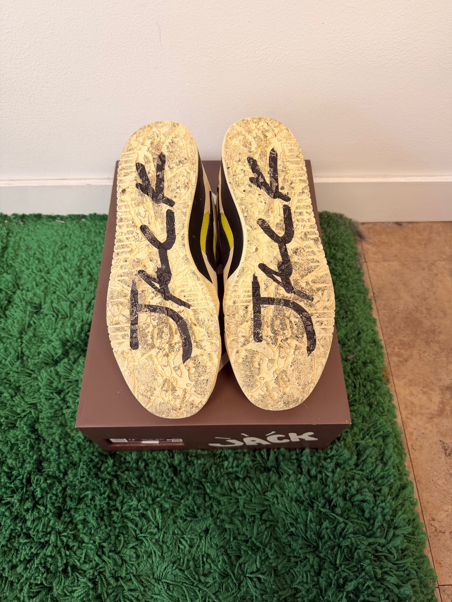 Used Jordan Jumpman Jack TR Travis Scott Bright Cactus (Men’s)