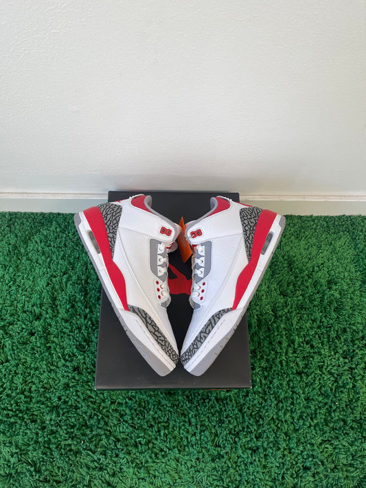 Used Jordan 3 Retro Fire Red (Men’s)