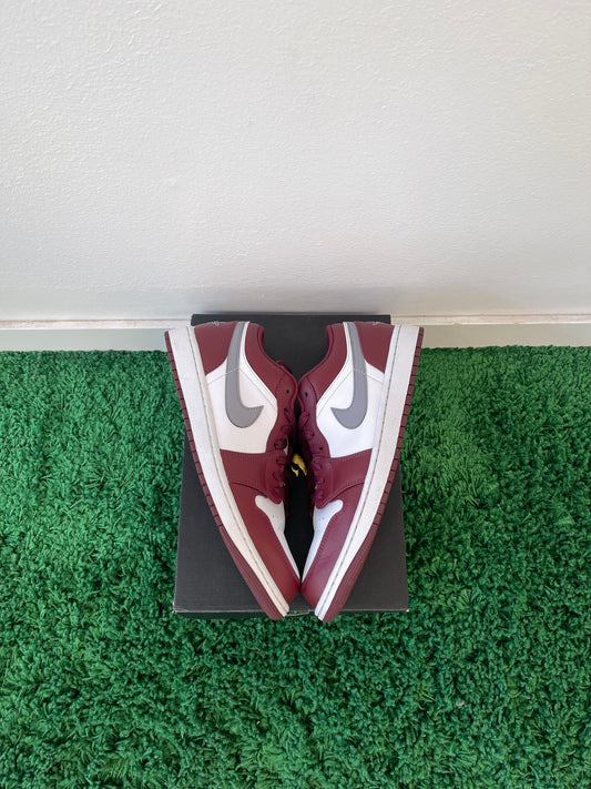 Used Jordan 1 Low White Bordeaux (Men’s)