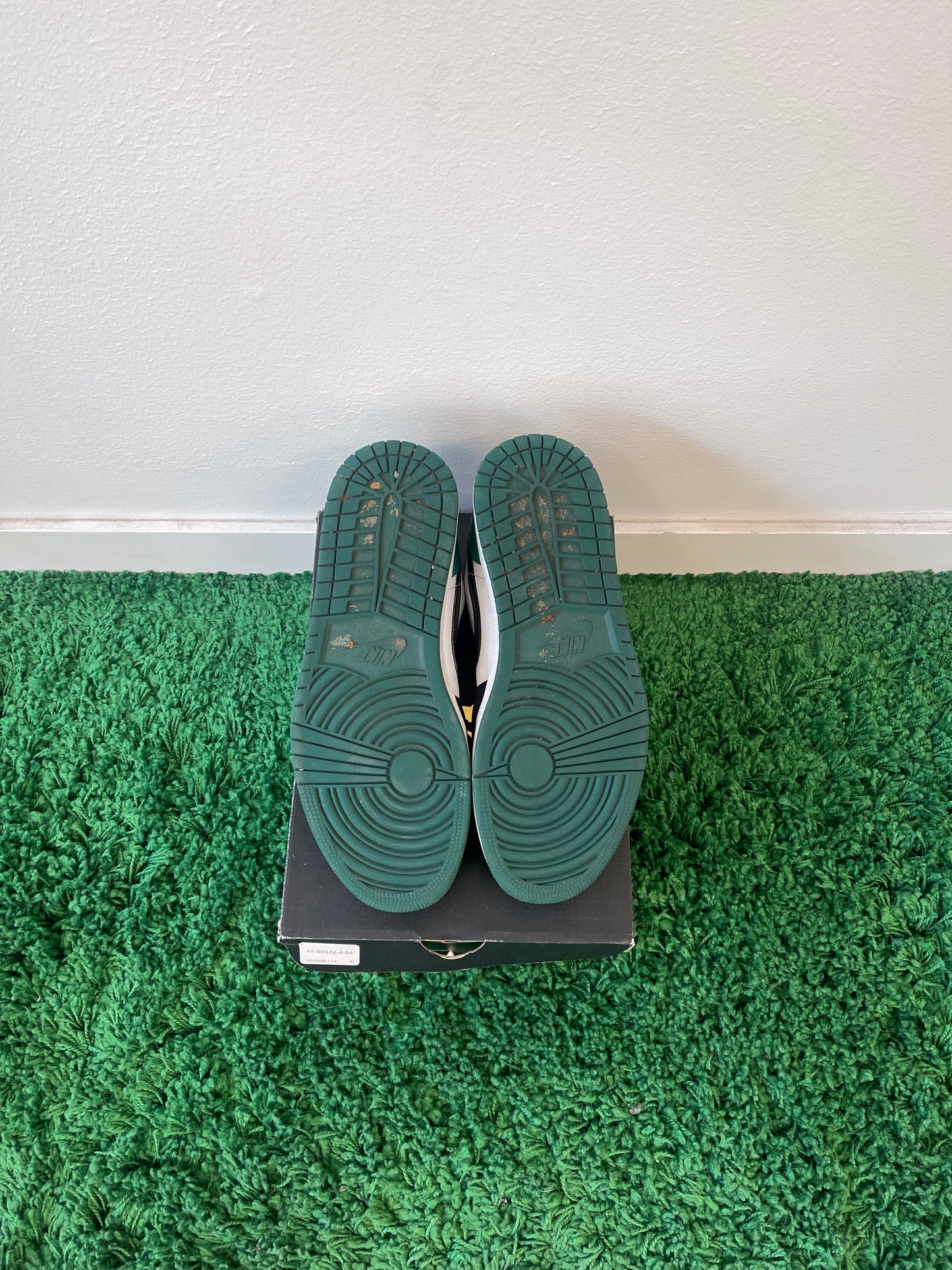 Used Jordan 1 Low White Black Mystic Green (Men’s)