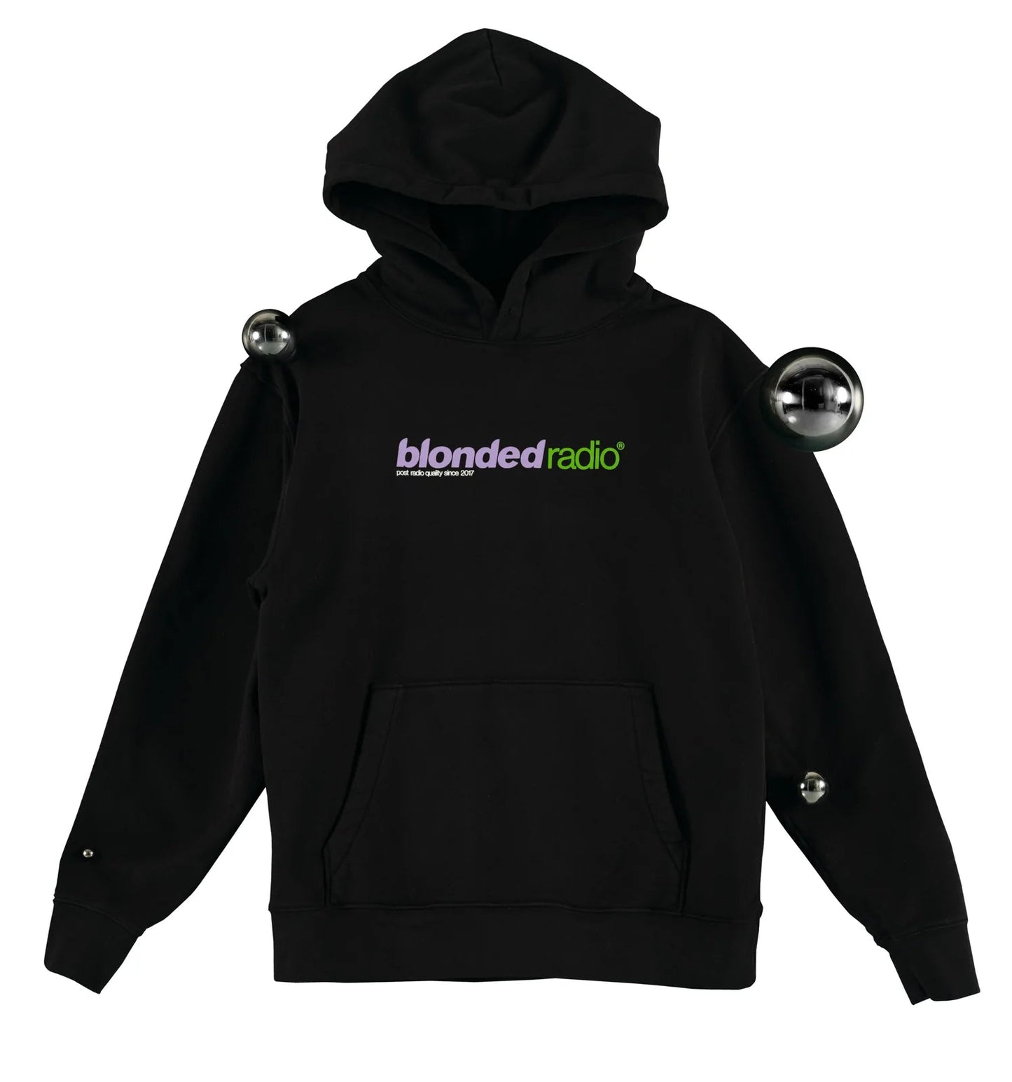 Frank Ocean Blonded Radio New Classic Logo Hoodie Black/Purple