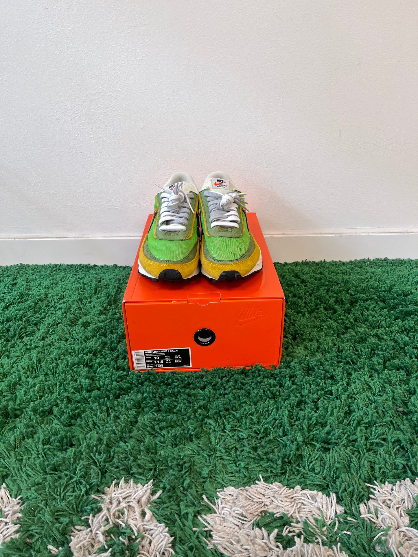 Used Nike LD Waffle sacai Green Gusto (Men’s)