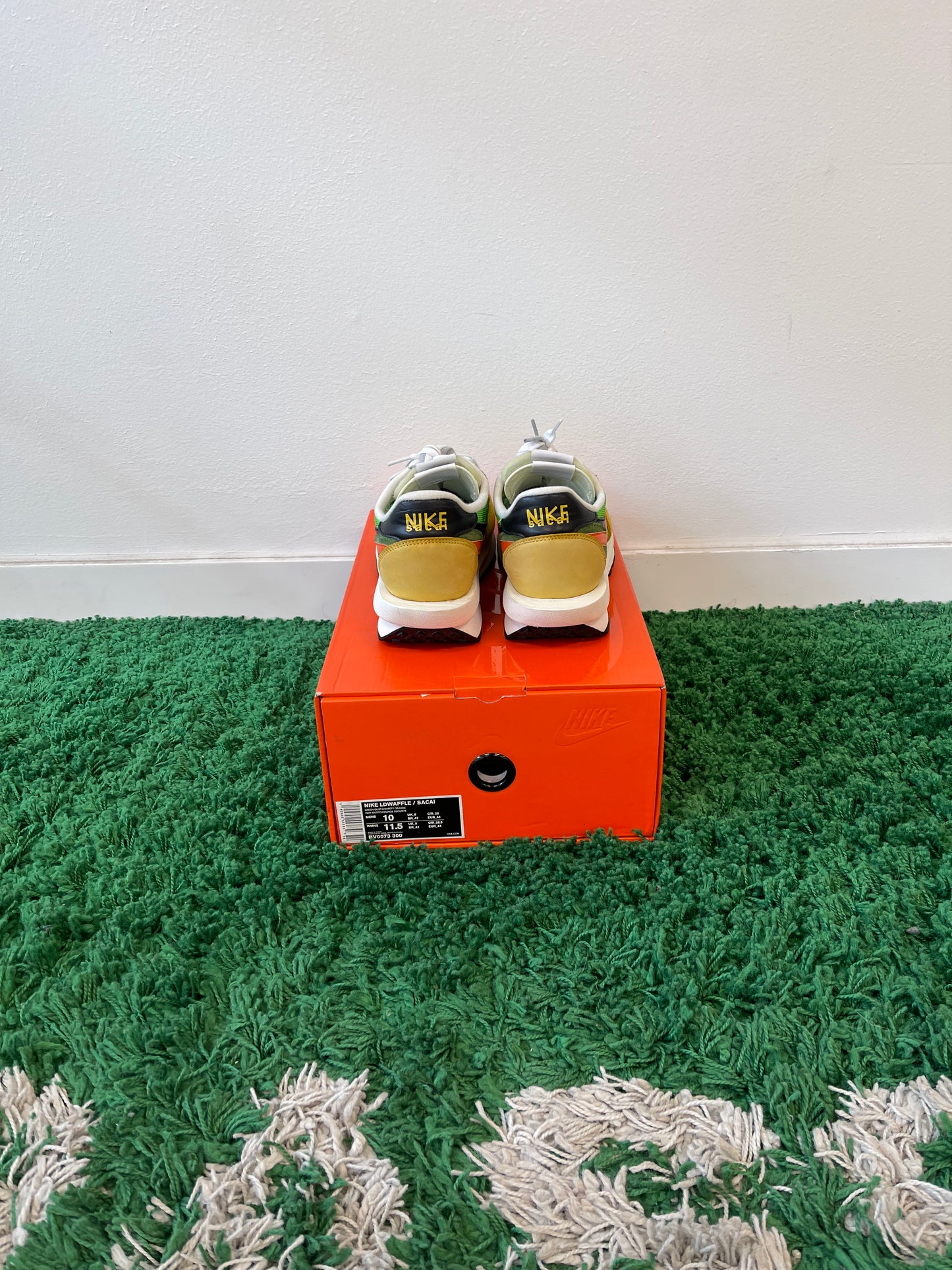 Used Nike LD Waffle sacai Green Gusto (Men’s)