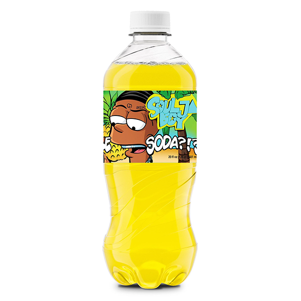 Exotic Pop x Soulja Boy Pineapple Soda