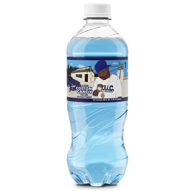 Exotic Pop x DJ Screw Cotton Candy Blue Soda