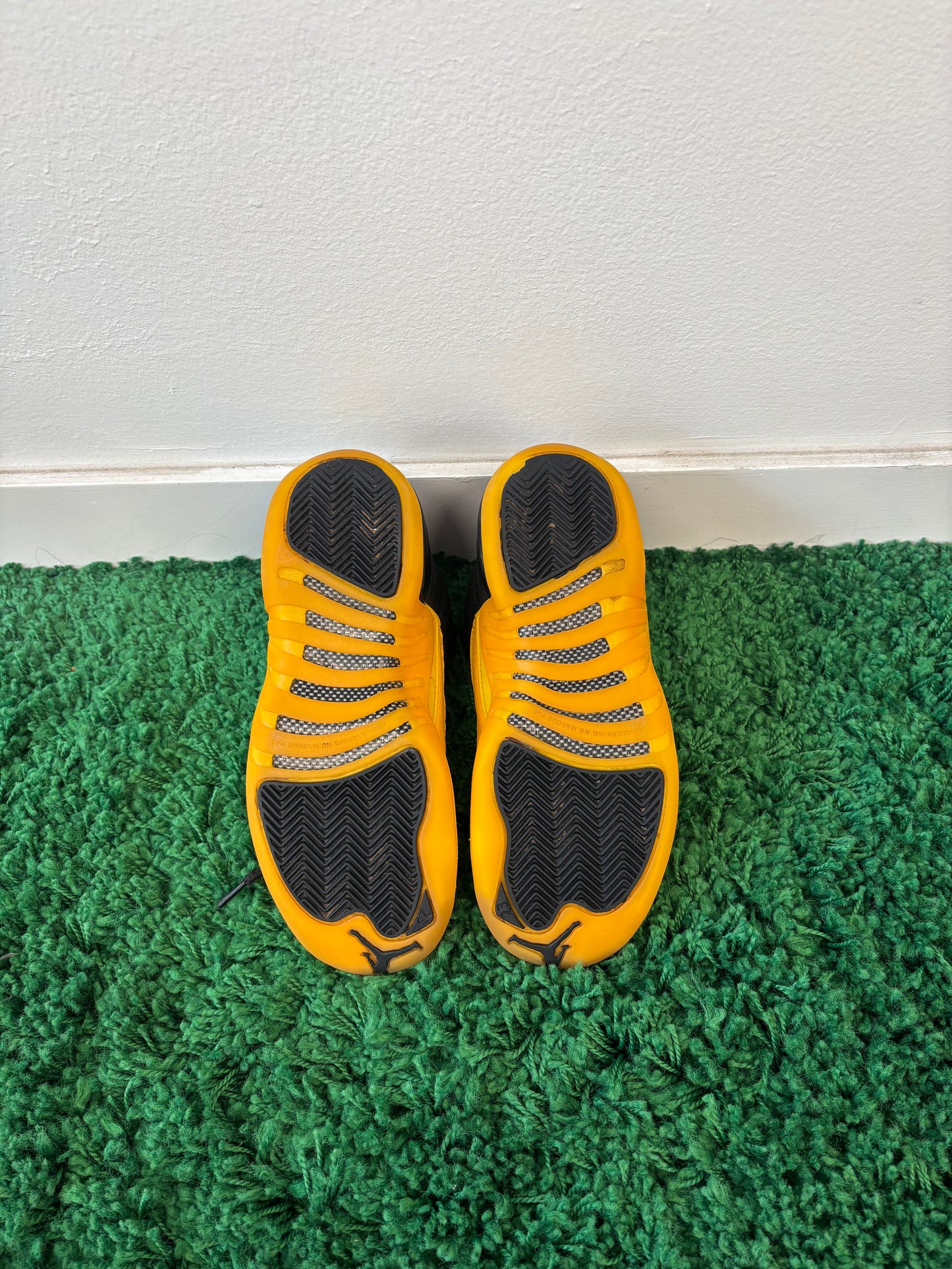 Used Jordan 12 Retro Black University Gold (Youth)