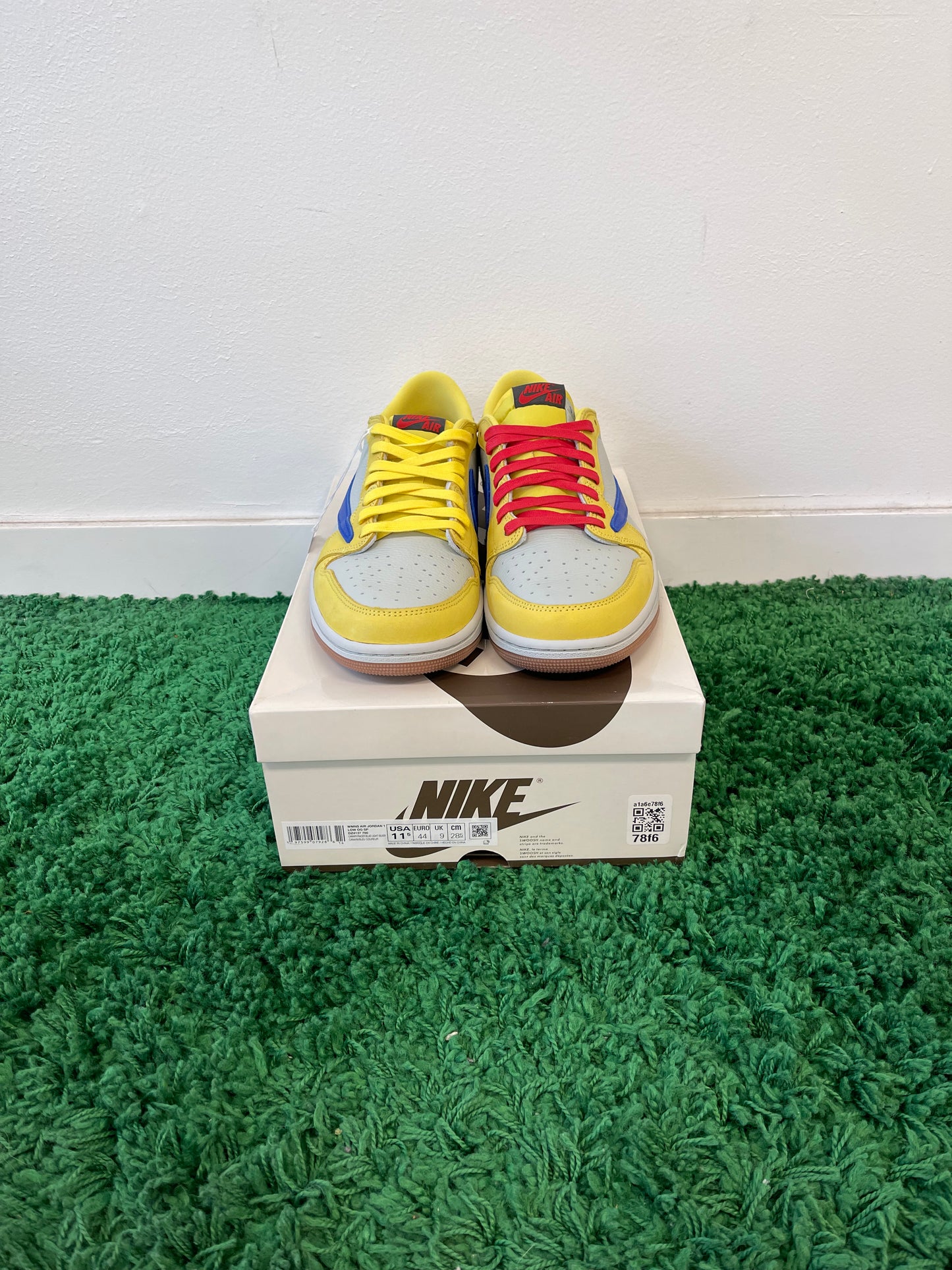 Used Jordan 1 Low OG SP Travis Scott Canary (Women’s)