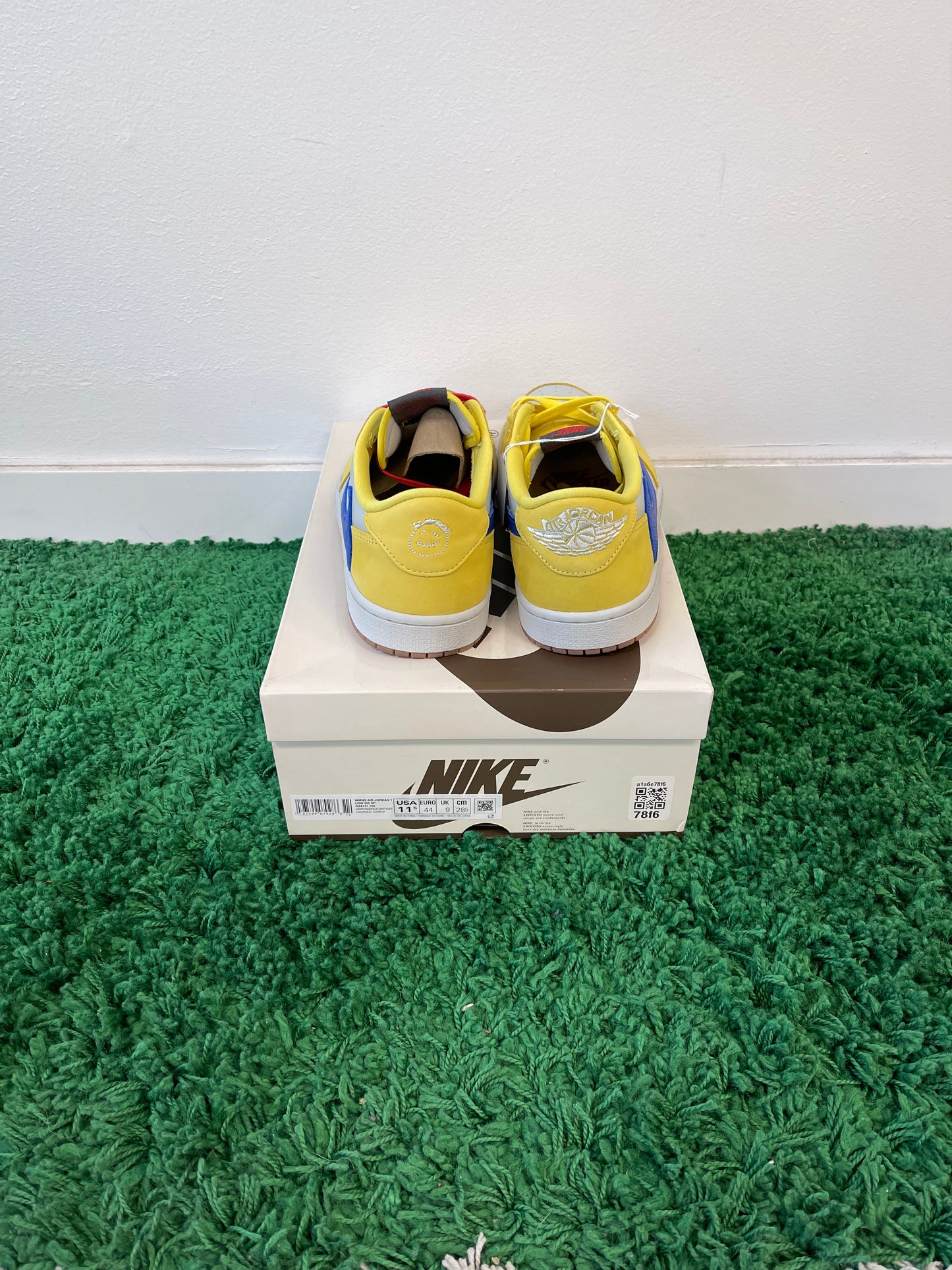 Used Jordan 1 Low OG SP Travis Scott Canary (Women’s)