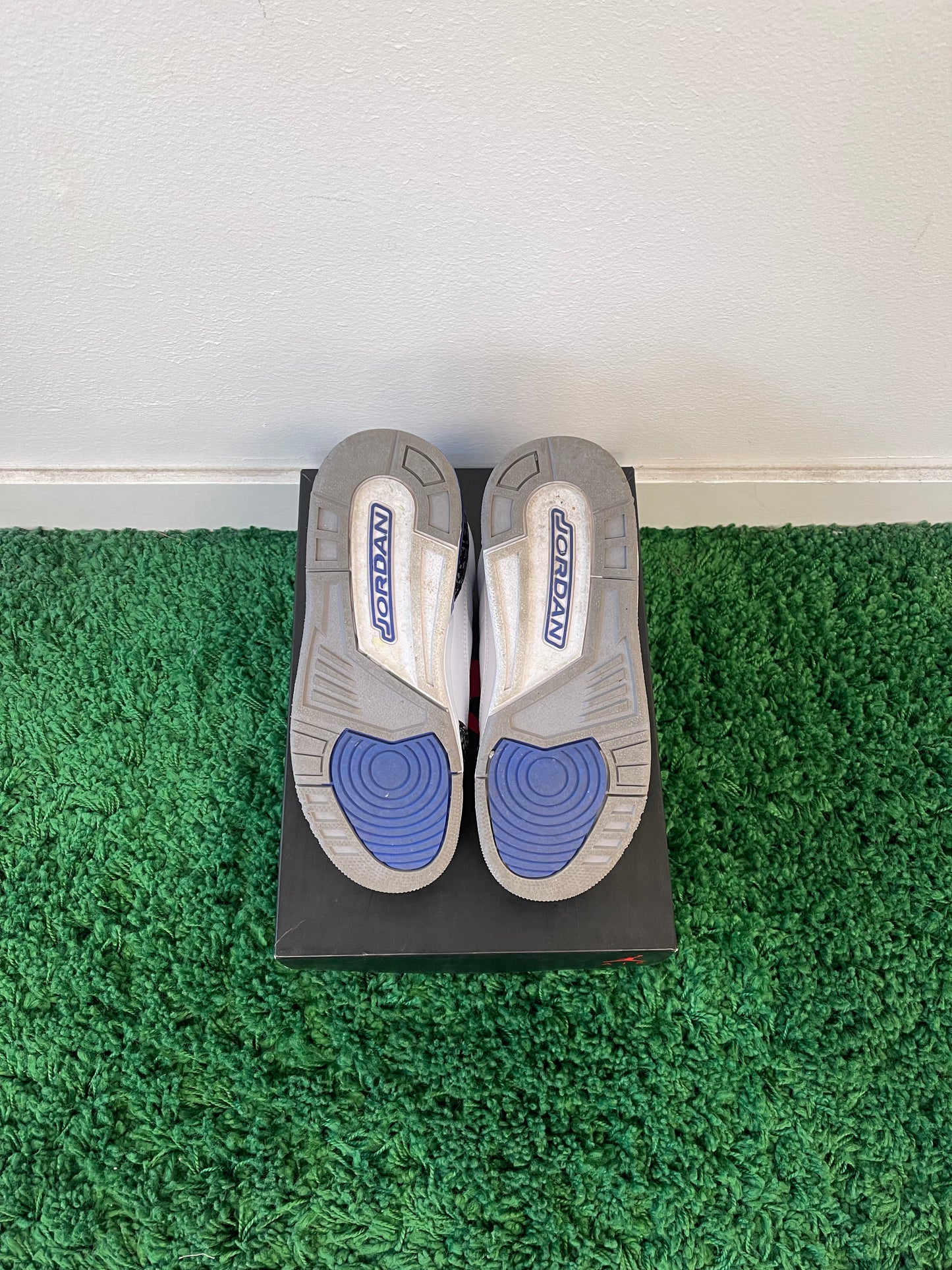 Used Jordan 3 Retro Racer Blue (Youth)