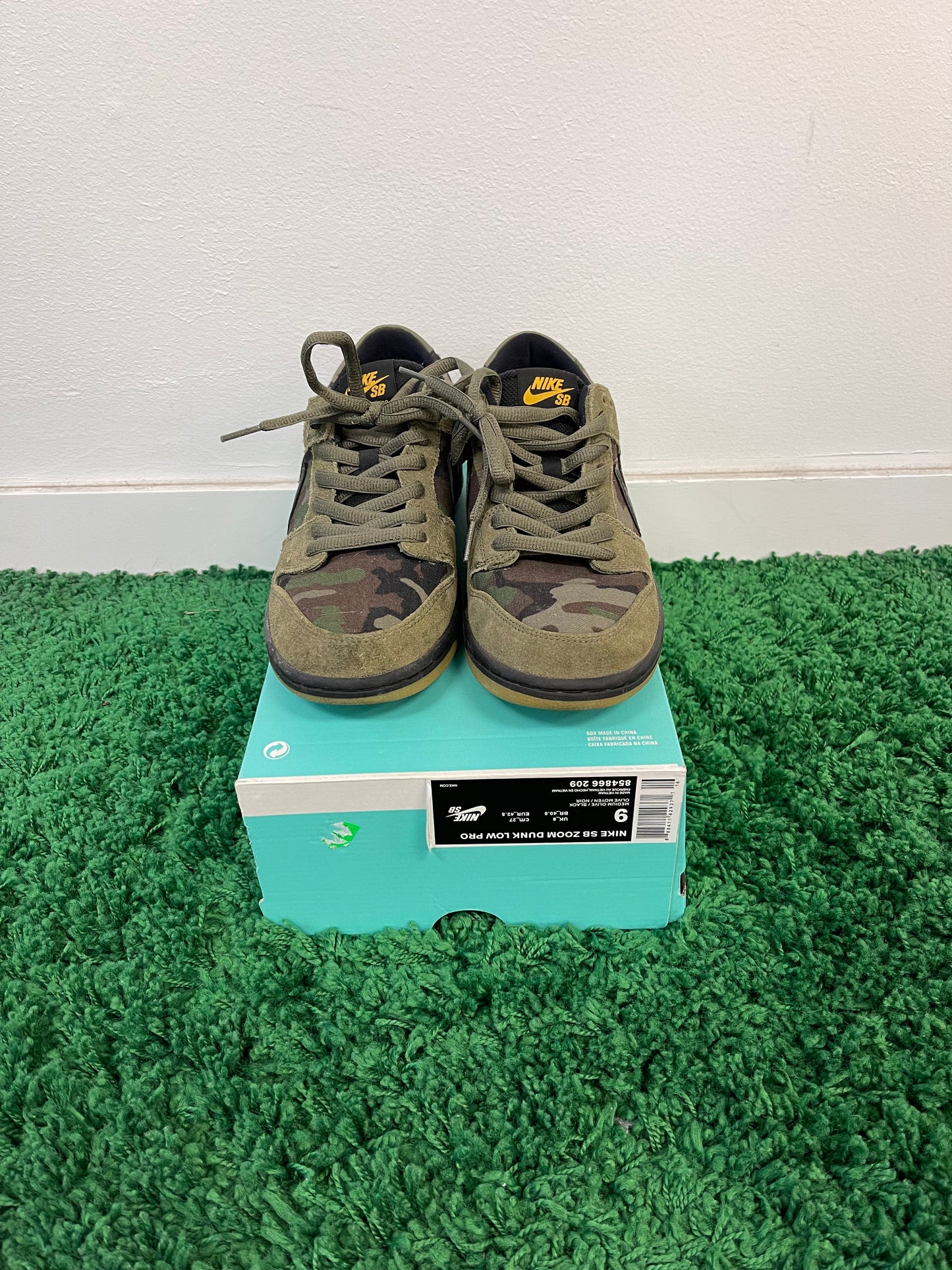 Used Nike SB Dunk Low Skate Camo (Men’s)