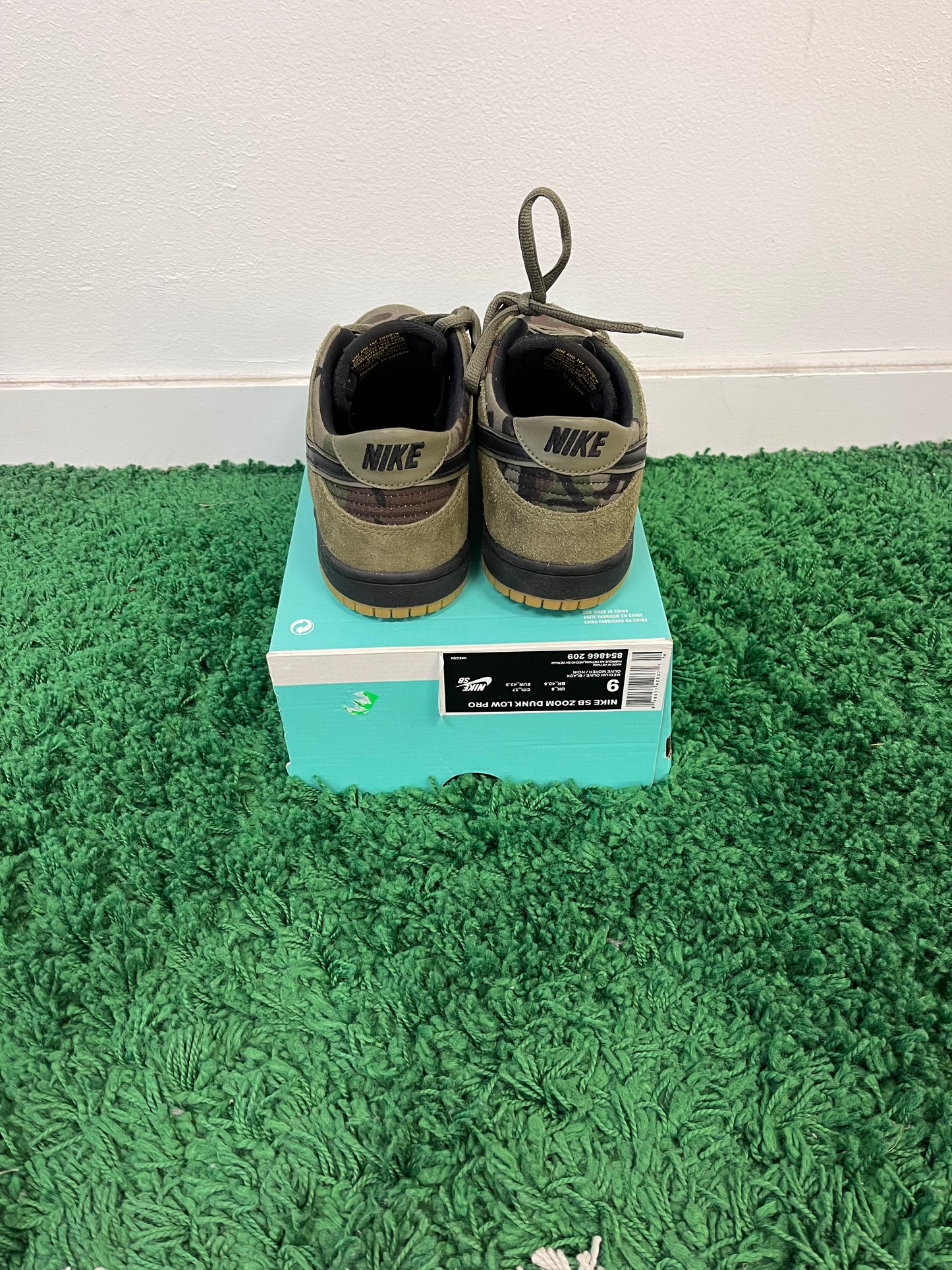 Used Nike SB Dunk Low Skate Camo (Men’s)