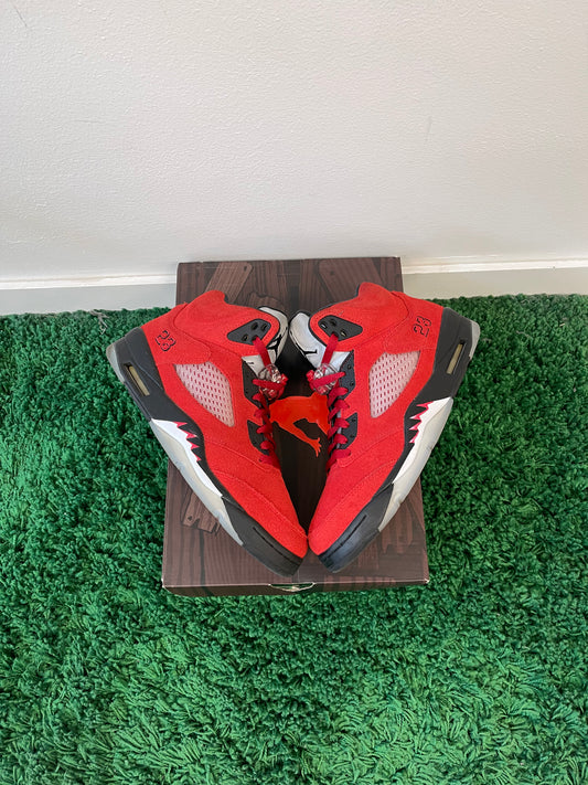 Used Jordan 5 Retro Raging Bull Red (Men’s)