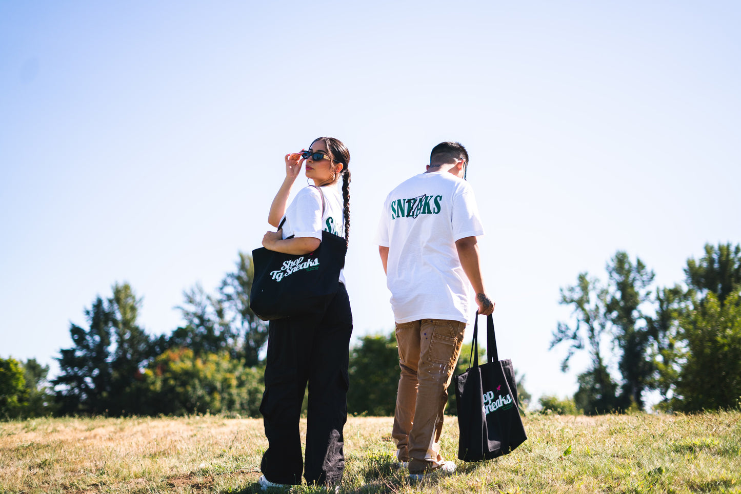 TG Sneaks Reusable Tote Bag (Black)