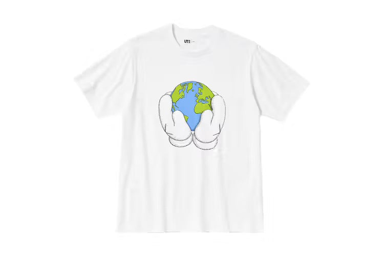 Peace For All Kaws Tee White