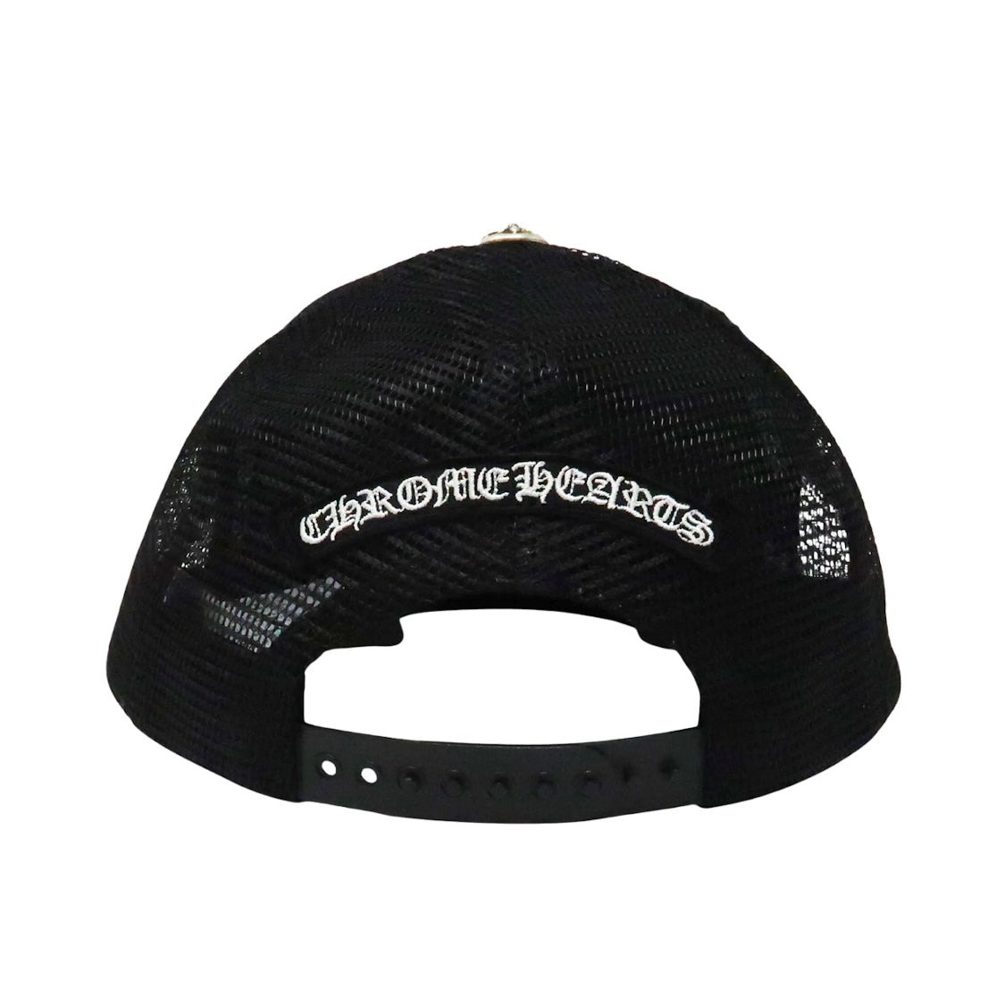 Chrome Hearts King Taco Trucker Hat Black/White