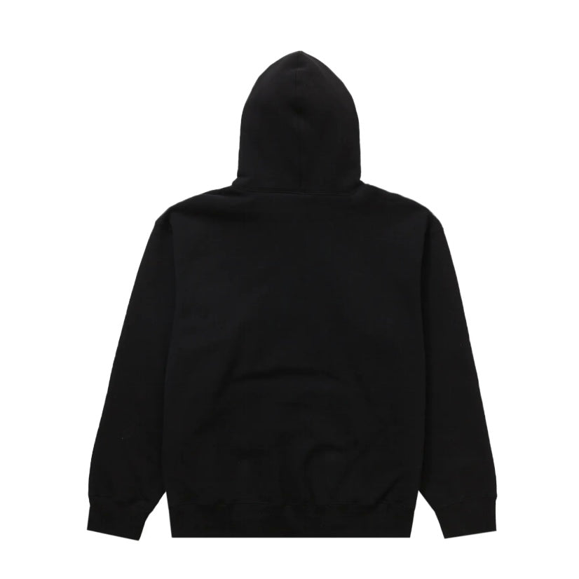 Supreme Script Hoodie Black
