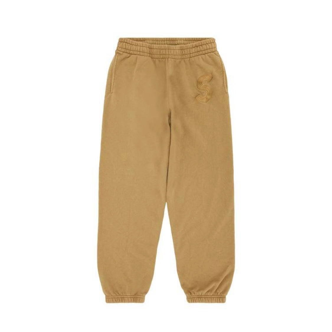 Supreme Overdyed S Logo Sweatpant Tan – TG Sneaks LLC